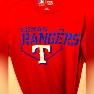 Texas Rangers Baseball Shirt Large sport shirt